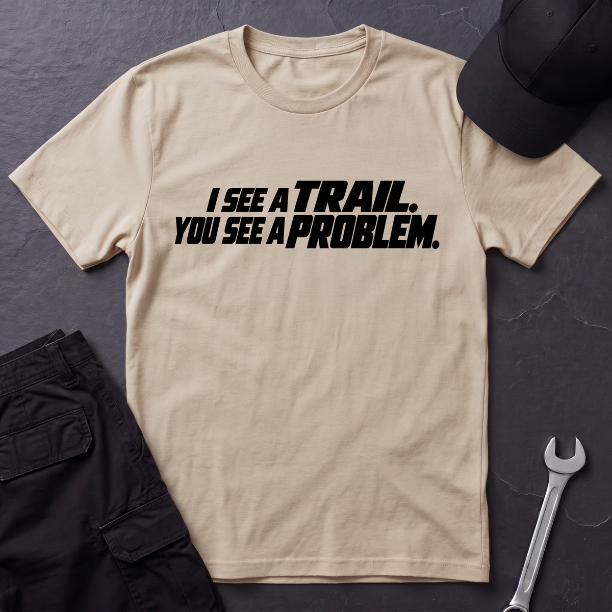 I See A Trail.  T-Shirt