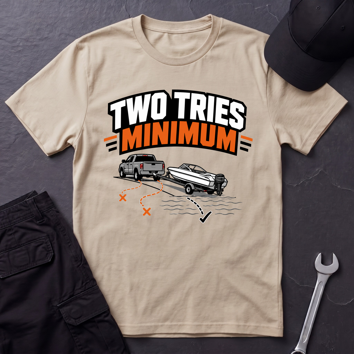 Two Tries Minimum  T-Shirt