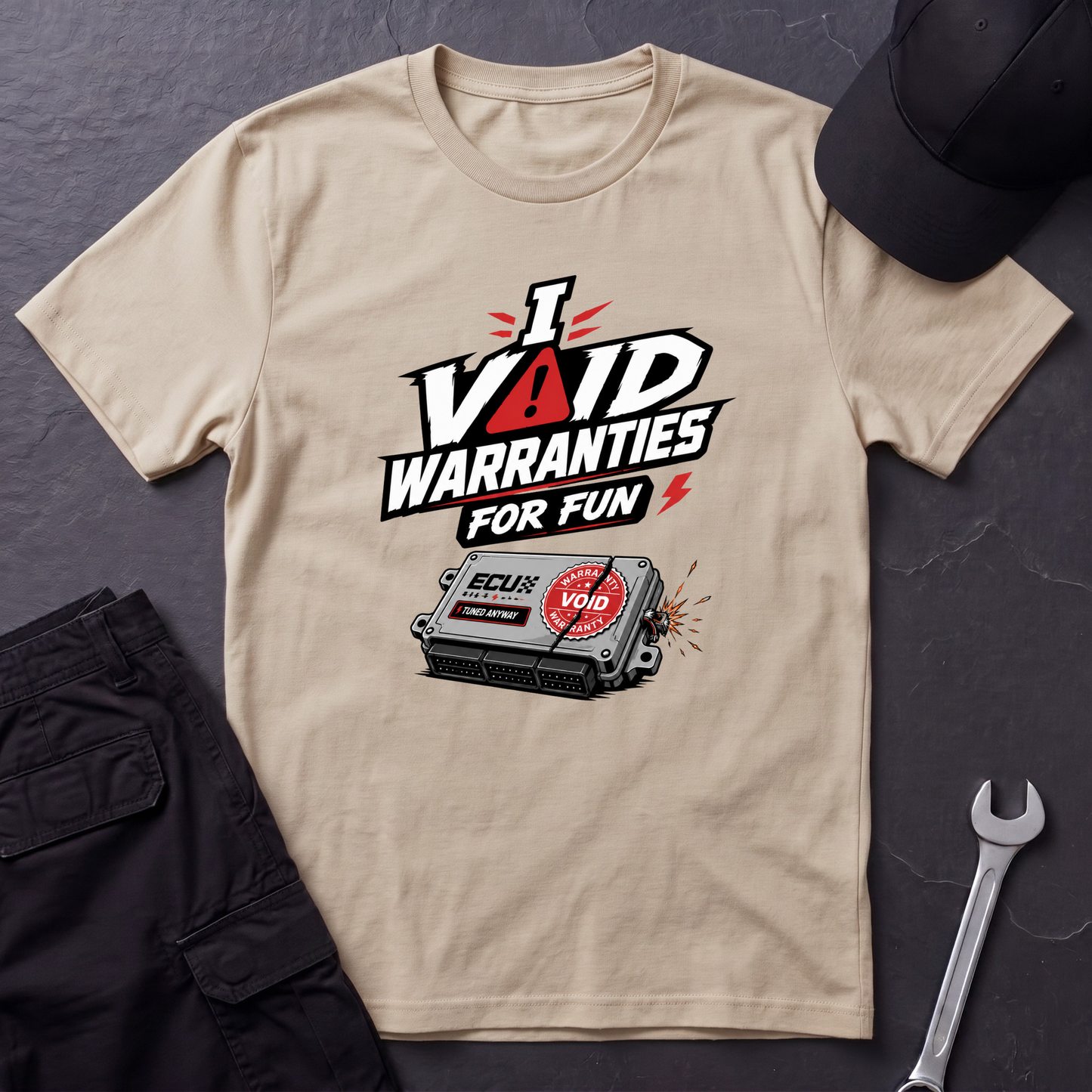 I Void Warranties  T-Shirt