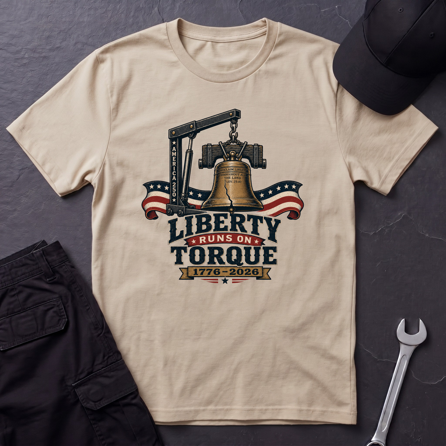Liberty Runs On Torque   T-Shirt