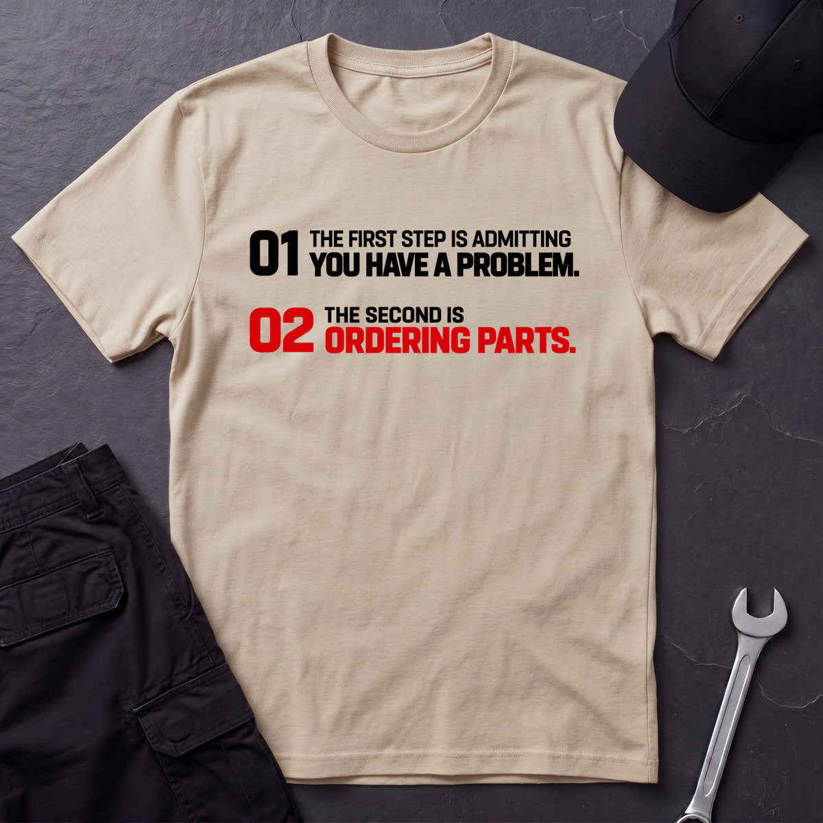 The First Step  T-Shirt