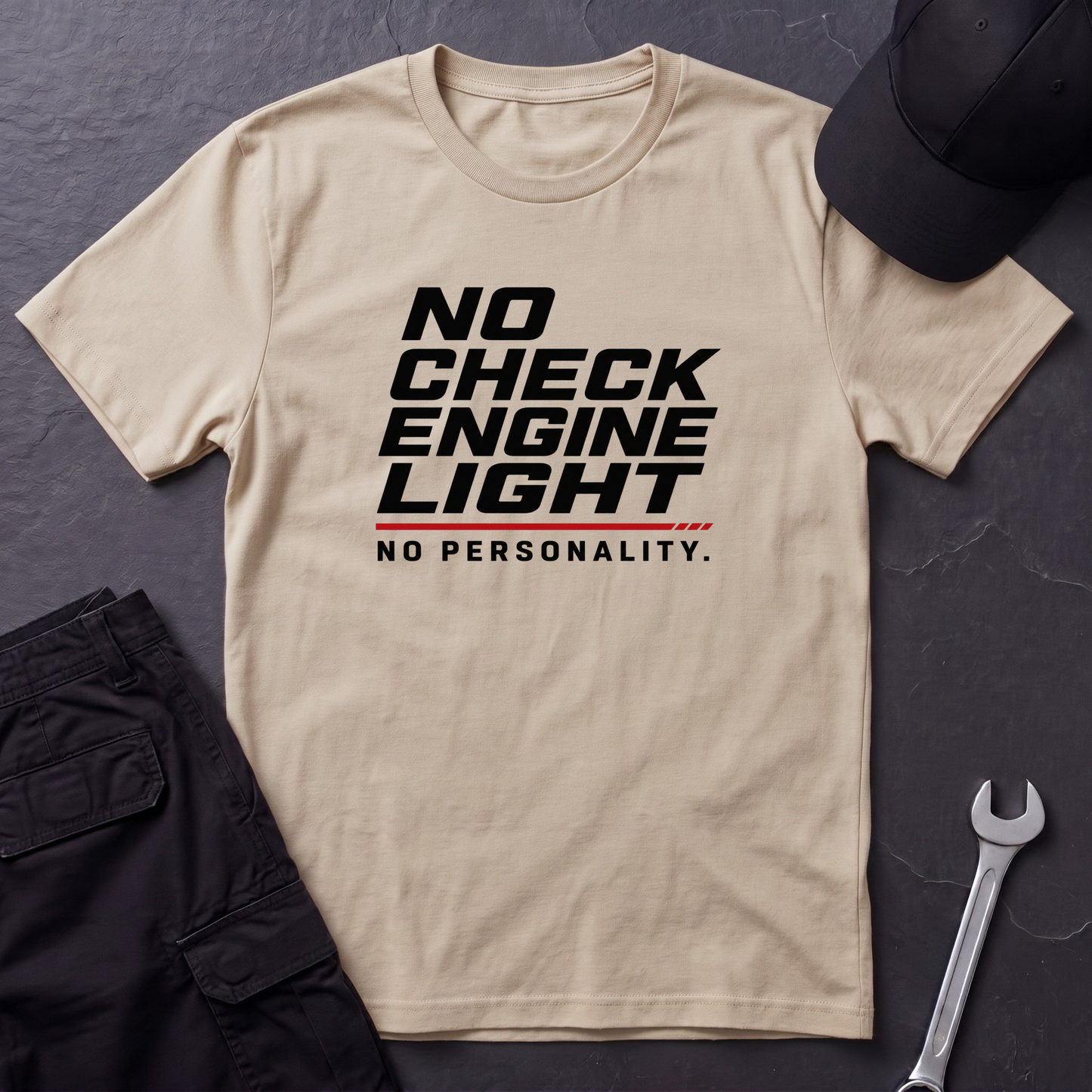No Check Engine Light  T-Shirt