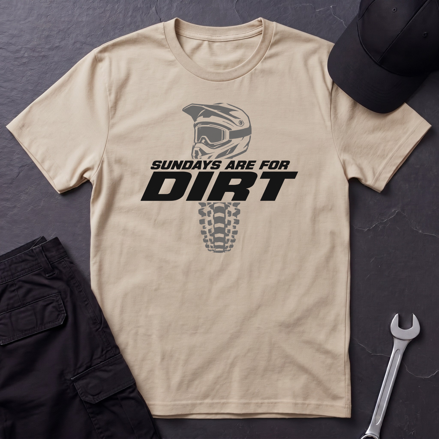 Sundays Are For Dirt   T-Shirt