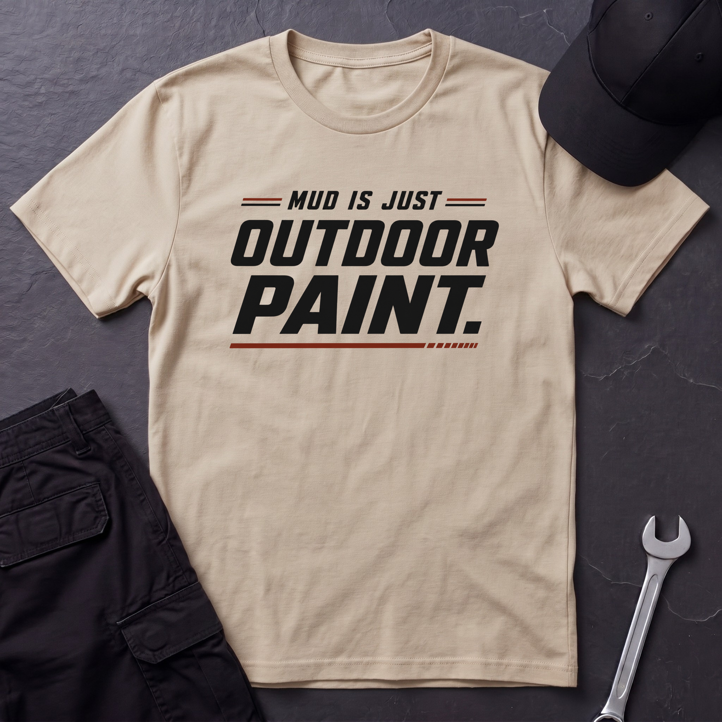 Mud Is Outdoor Paint  T-Shirt