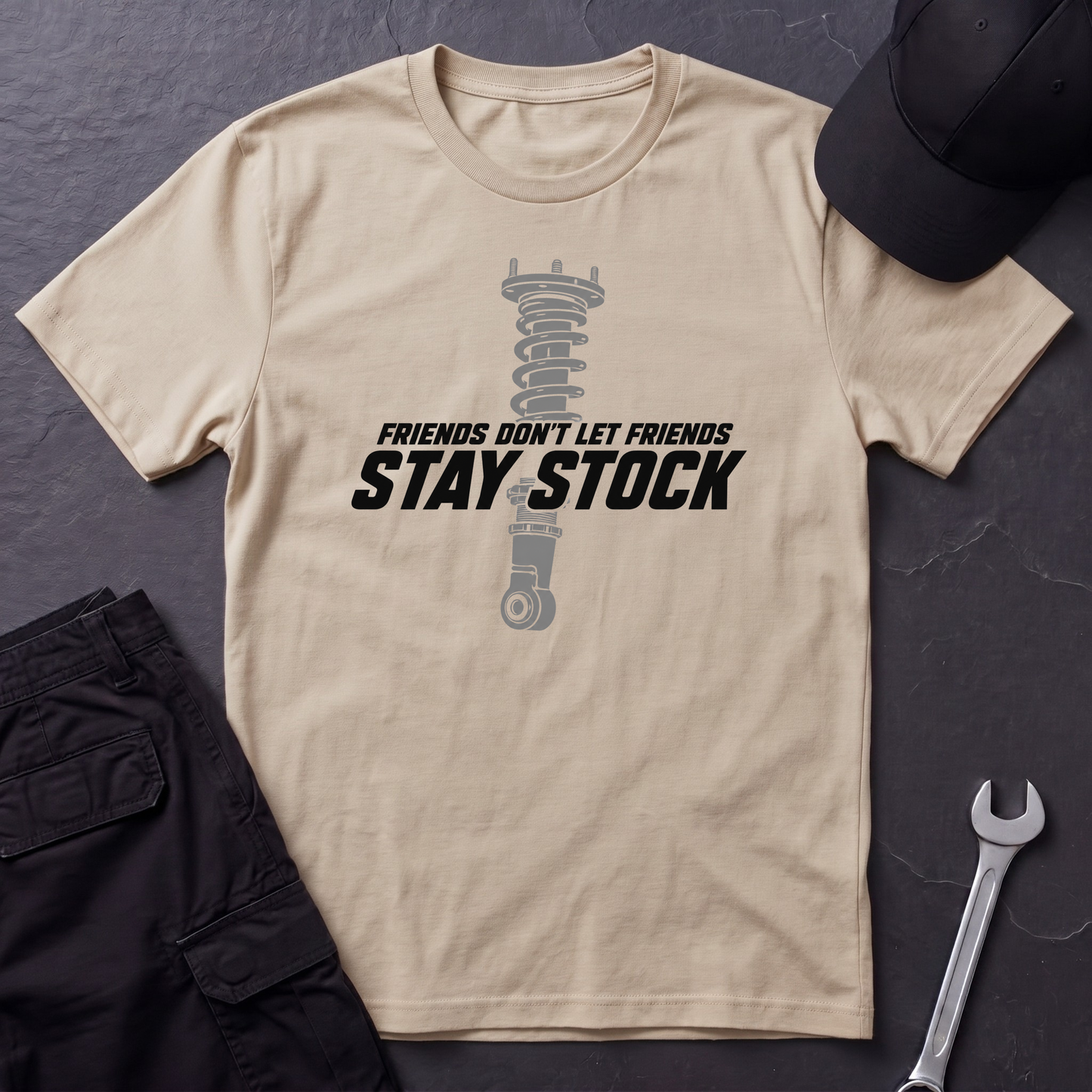 Friends Don't Stay Stock   T-Shirt