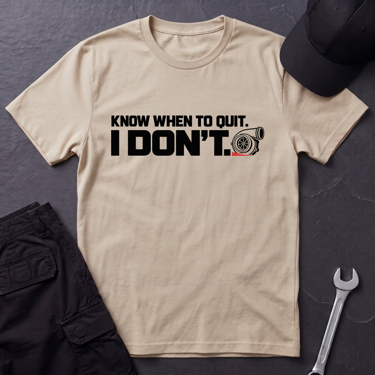 Know When To Quit  T-Shirt