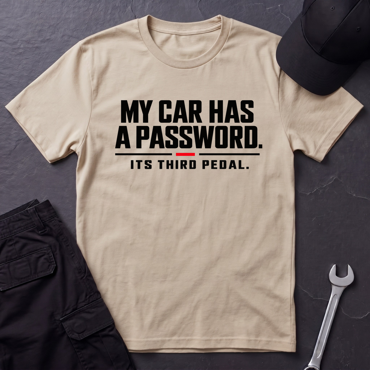 Car Has Password   T-Shirt