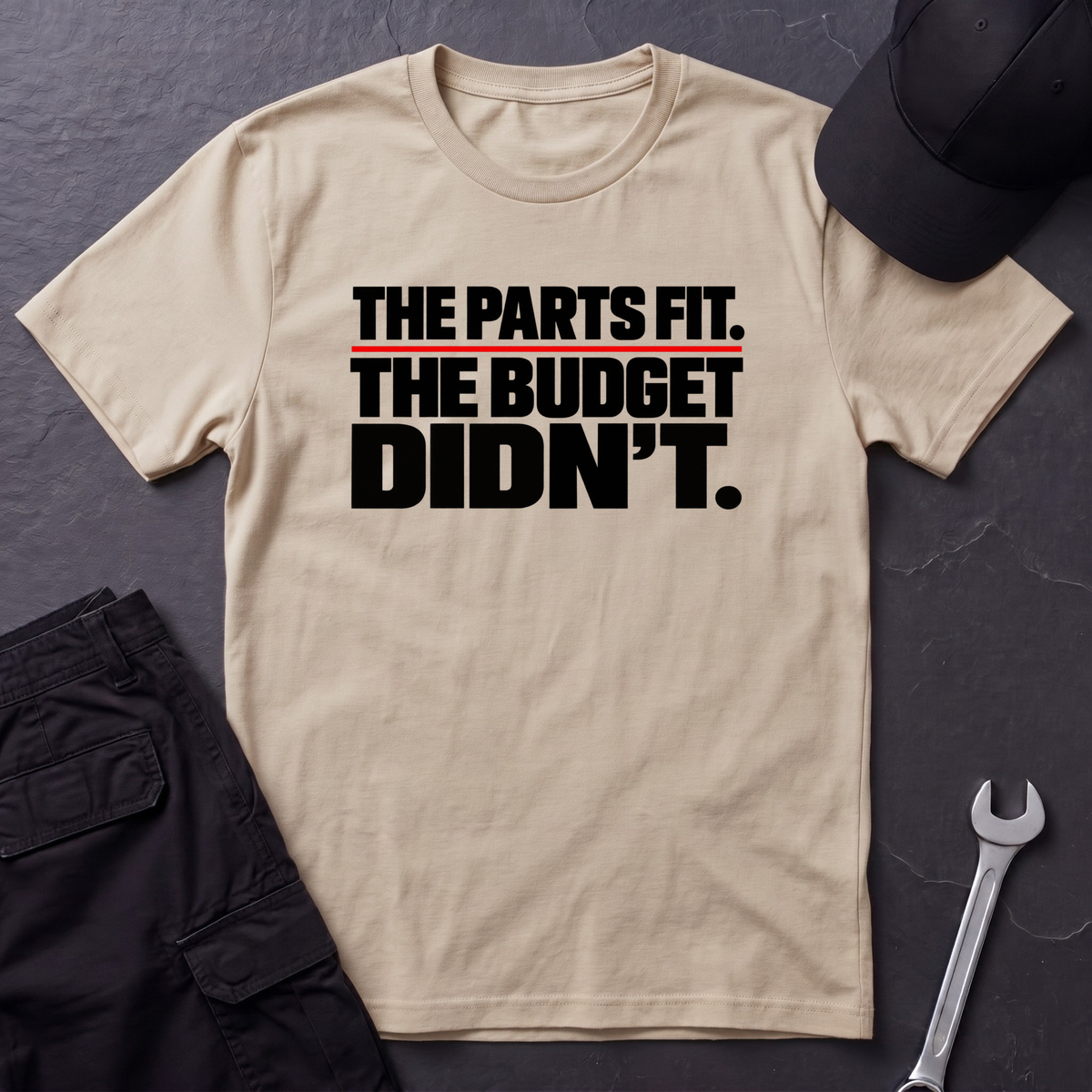 The Parts Fit.  T-Shirt