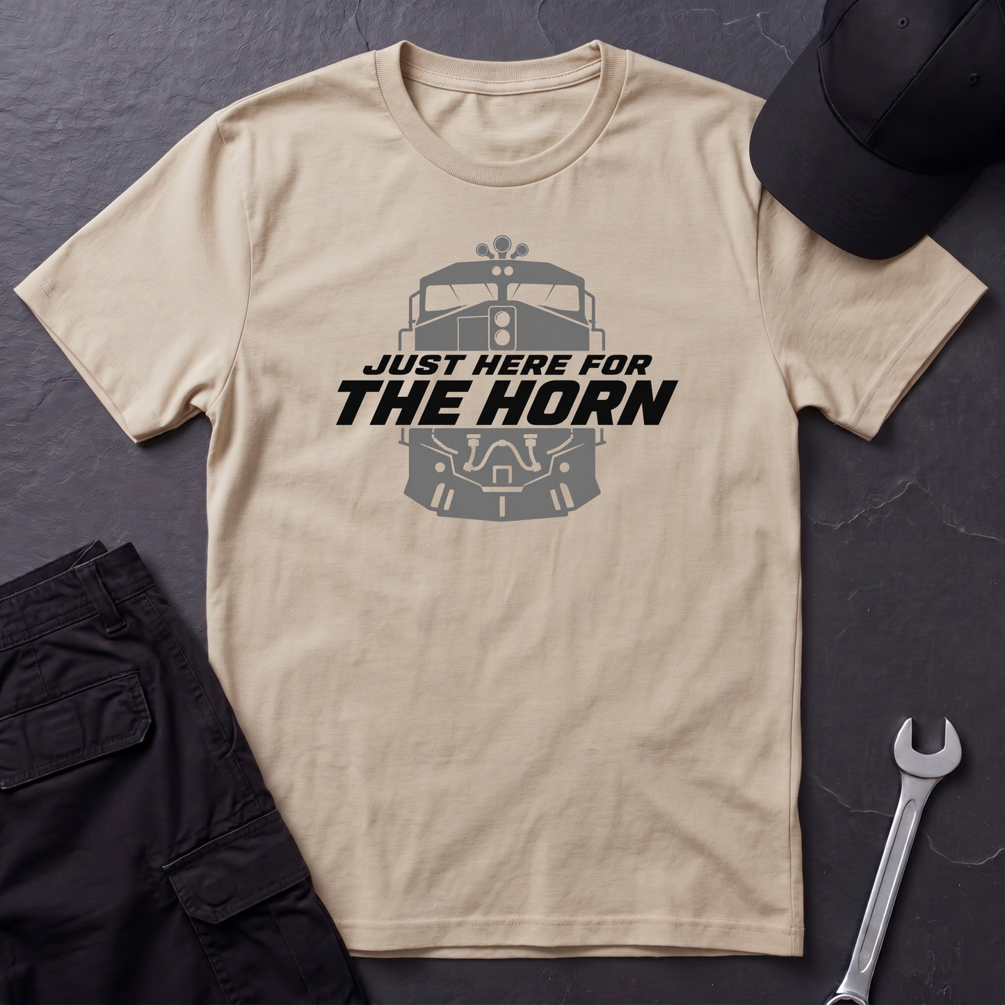 Just Here For The Horn   T-Shirt