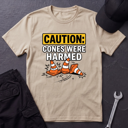 Autocross Cones Harmed  T-Shirt