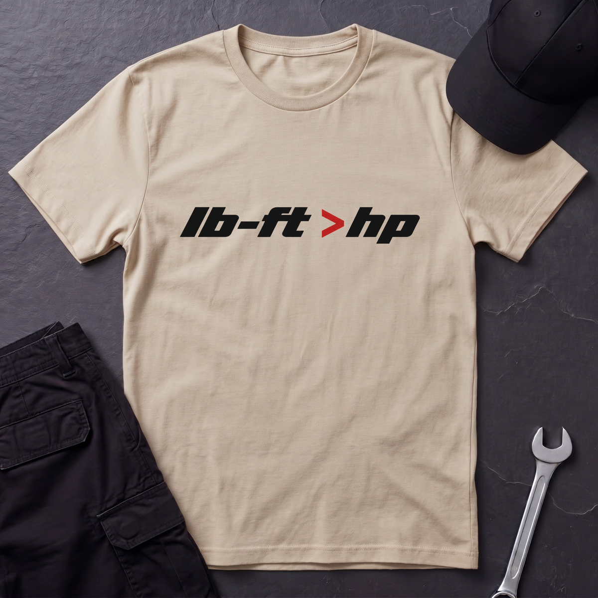 lb-ft > hp   T-Shirt