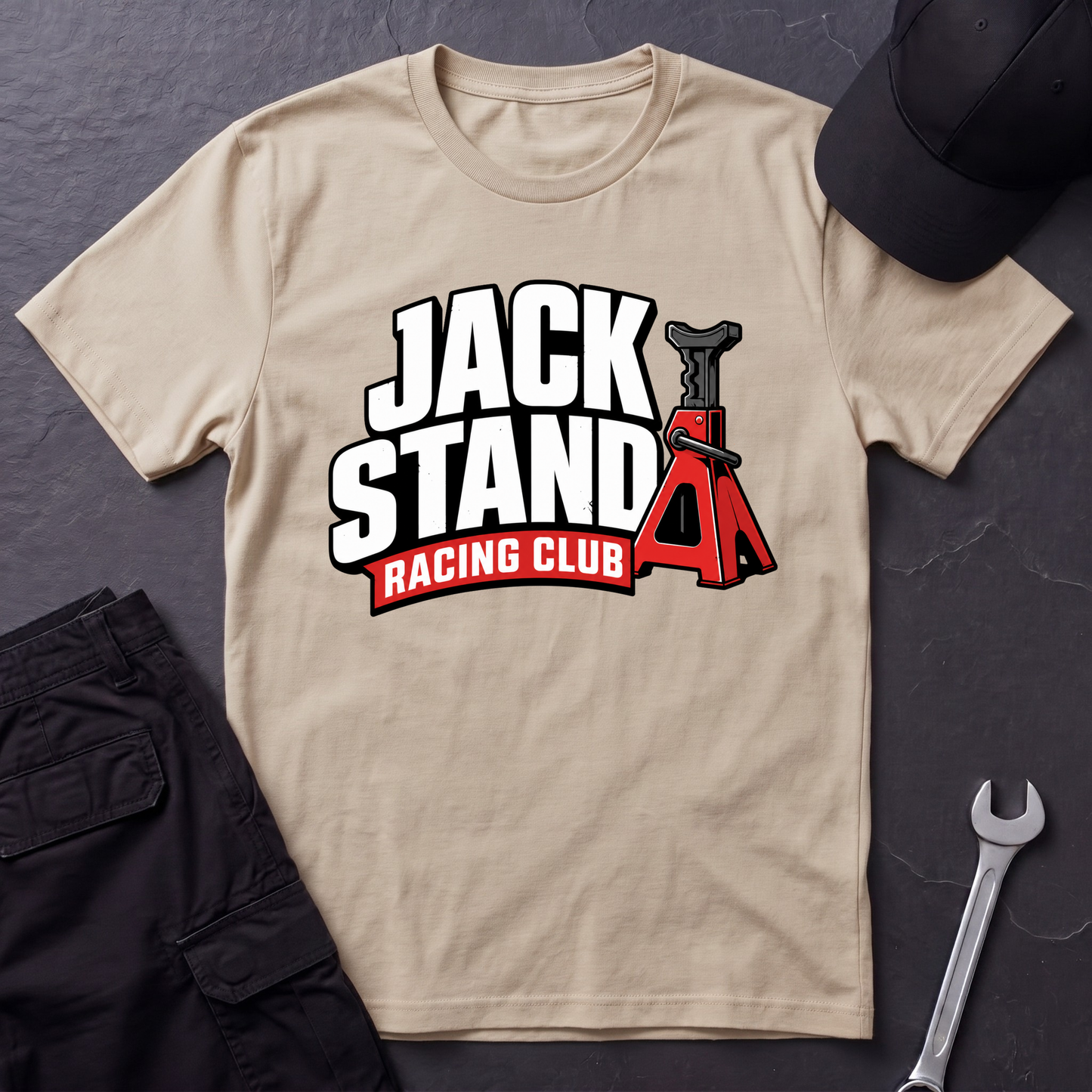 Jack Stand Racing  T-Shirt
