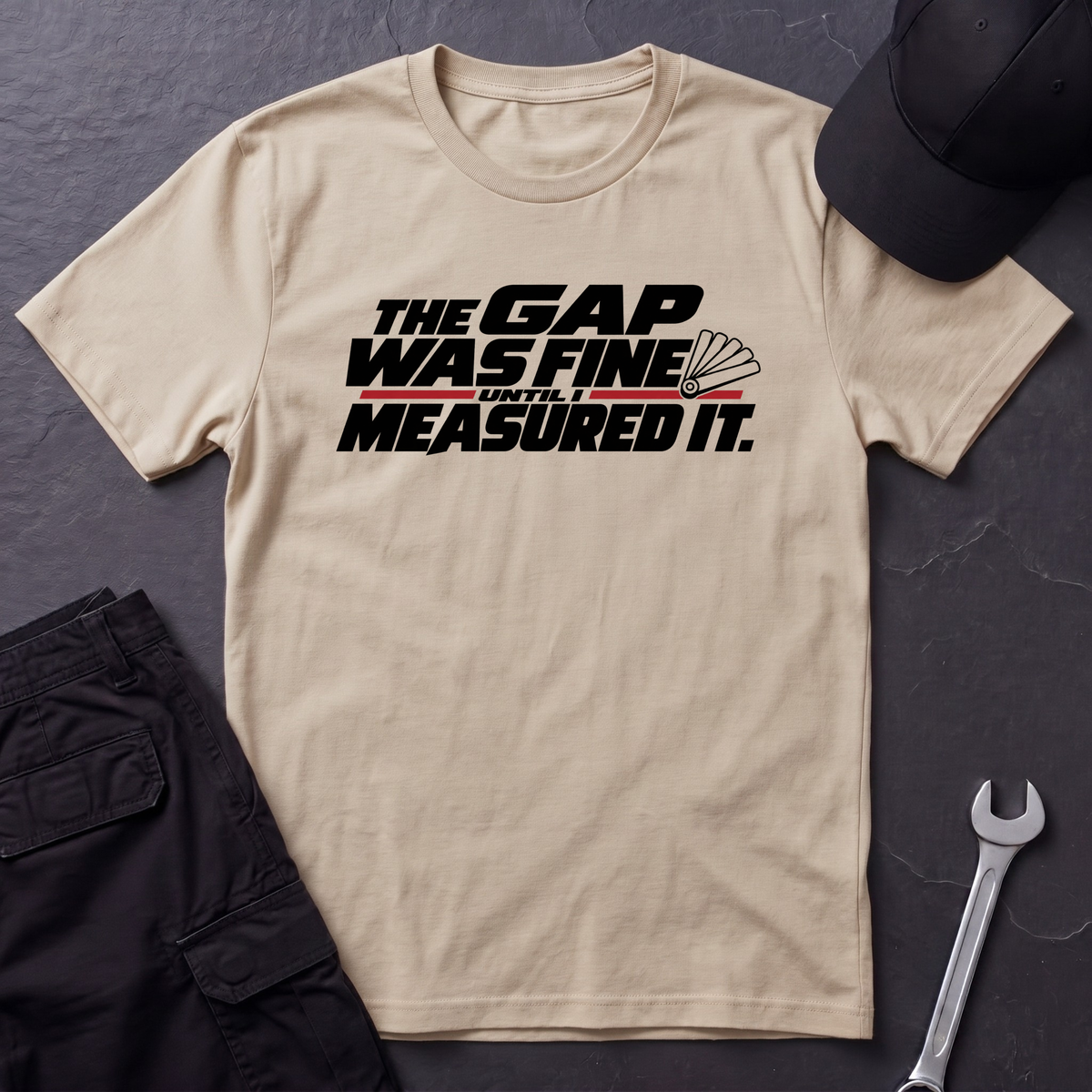 The Gap Was Fine.  T-Shirt