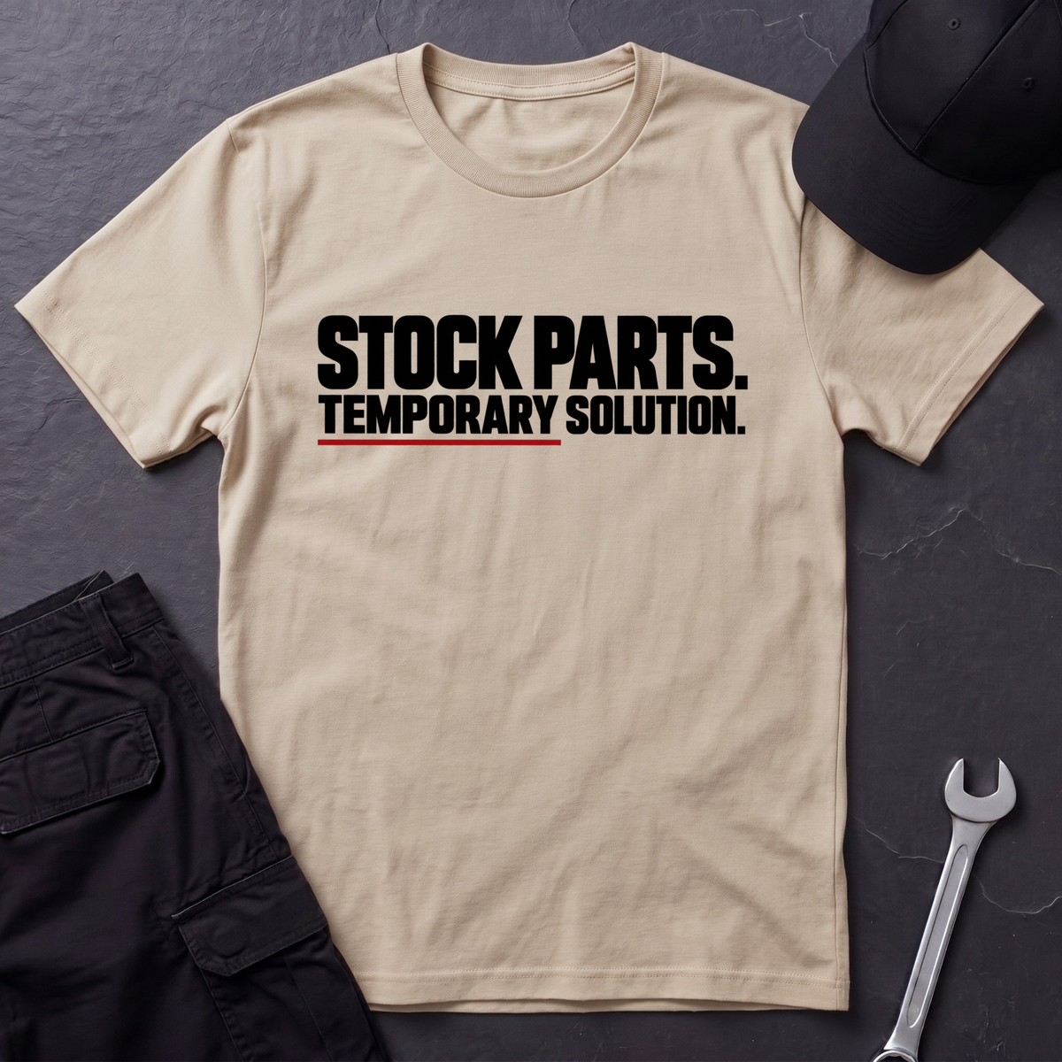 Stock Parts.  T-Shirt
