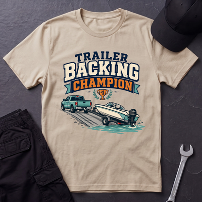 Trailer Backing Champ  T-Shirt