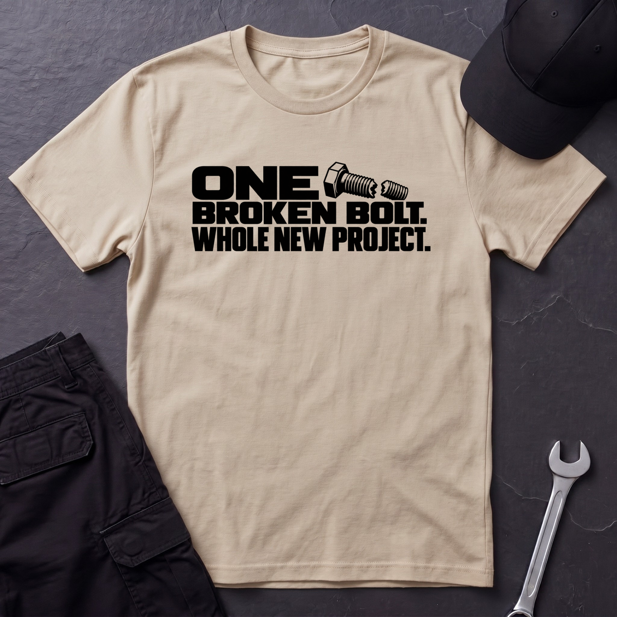 One Broken Bolt  T-Shirt