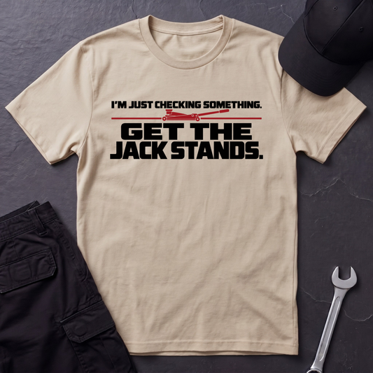 Checking Something  T-Shirt