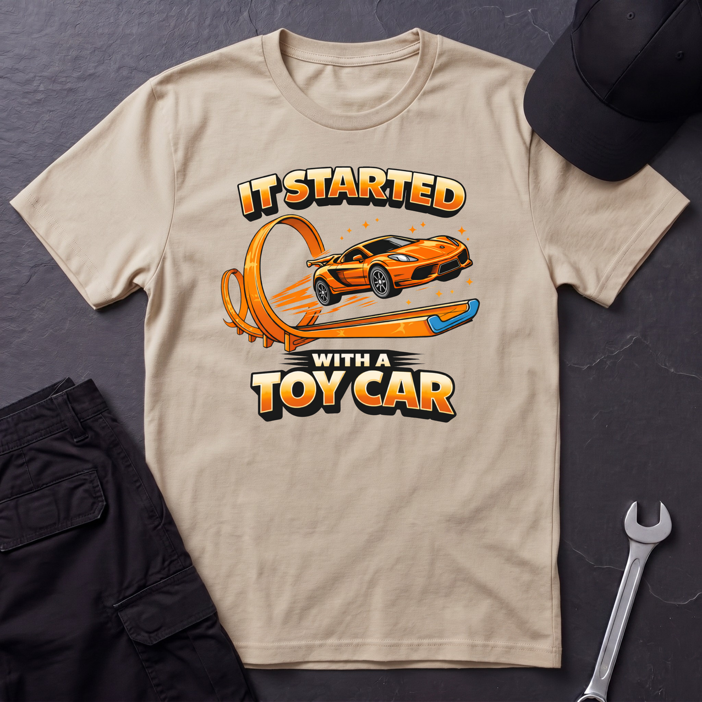 It Started With A Toy Car   T-Shirt