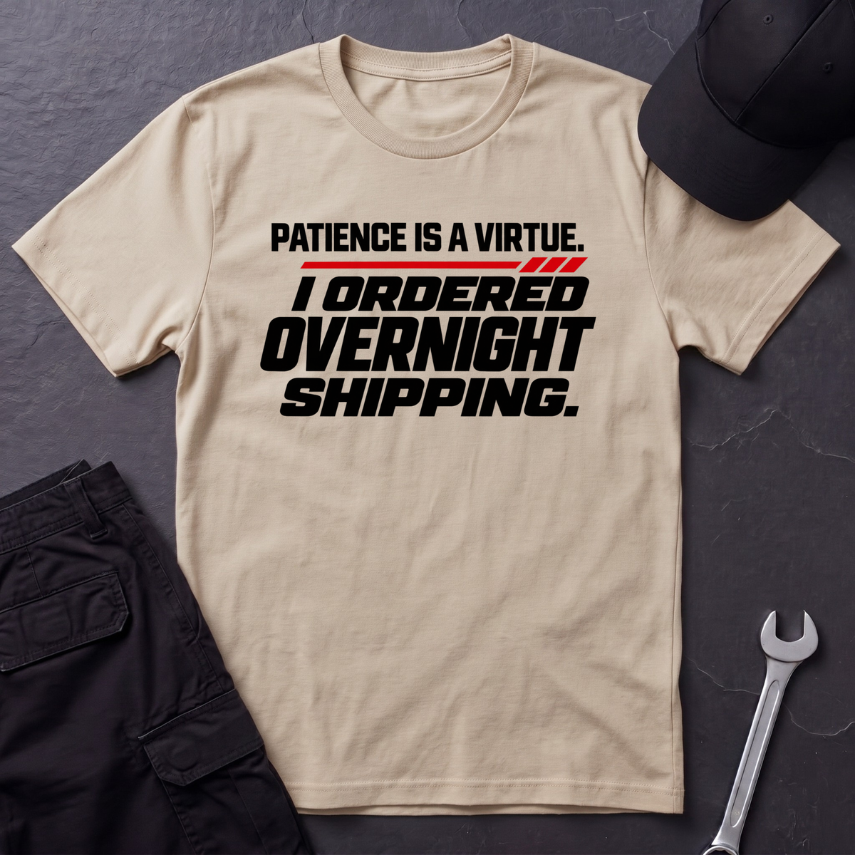 Patience Is A Virtue.  T-Shirt
