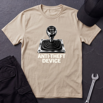 Anti-Theft Device Stickshift T-Shirt