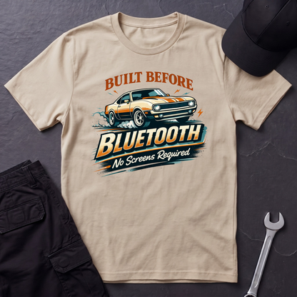 Before Bluetooth Musclecar T-Shirt