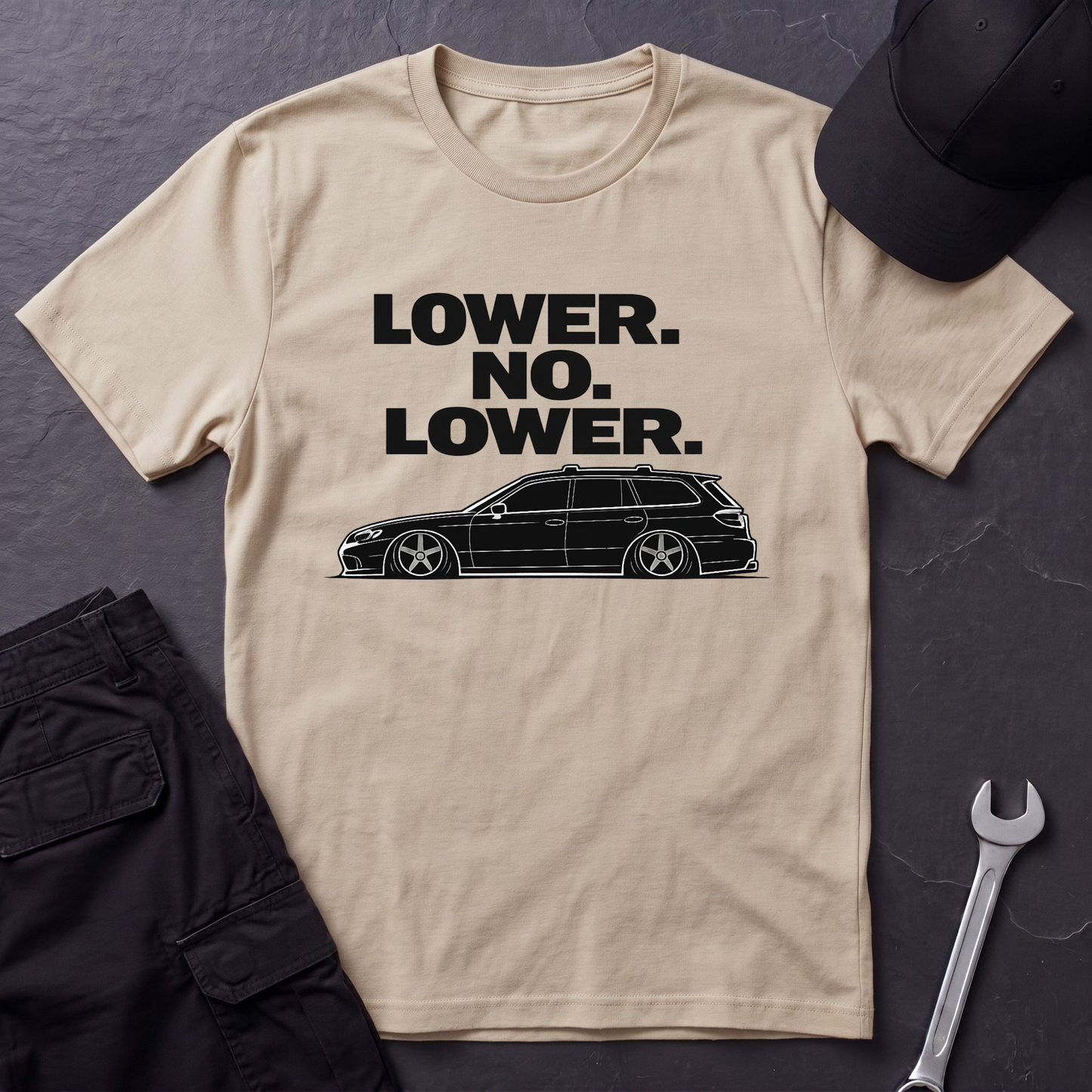 Lower No Lower black  T-Shirt