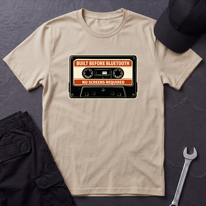 Before Bluetooth Cassette T-Shirt