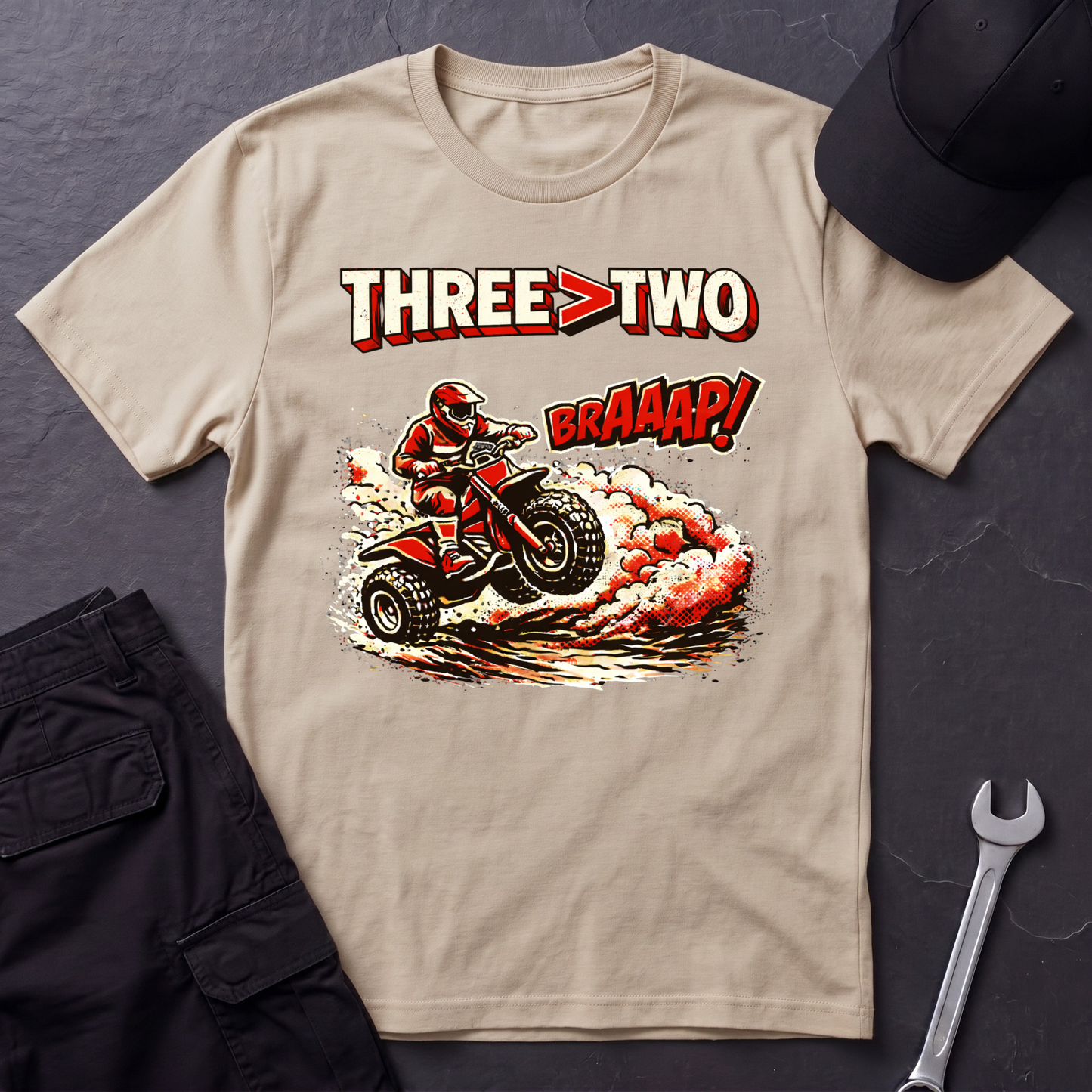 Three > Two  T-Shirt