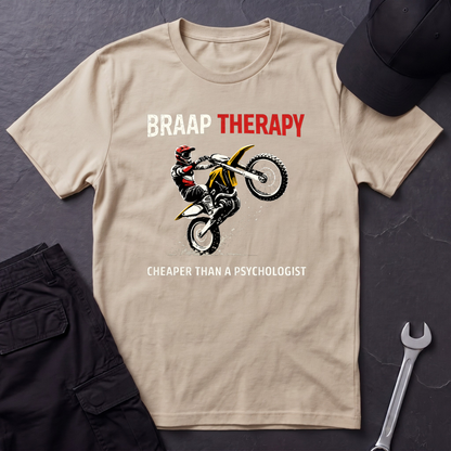 Braap Therapy Dirtbike T-Shirt