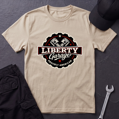 Liberty Garage  T-Shirt