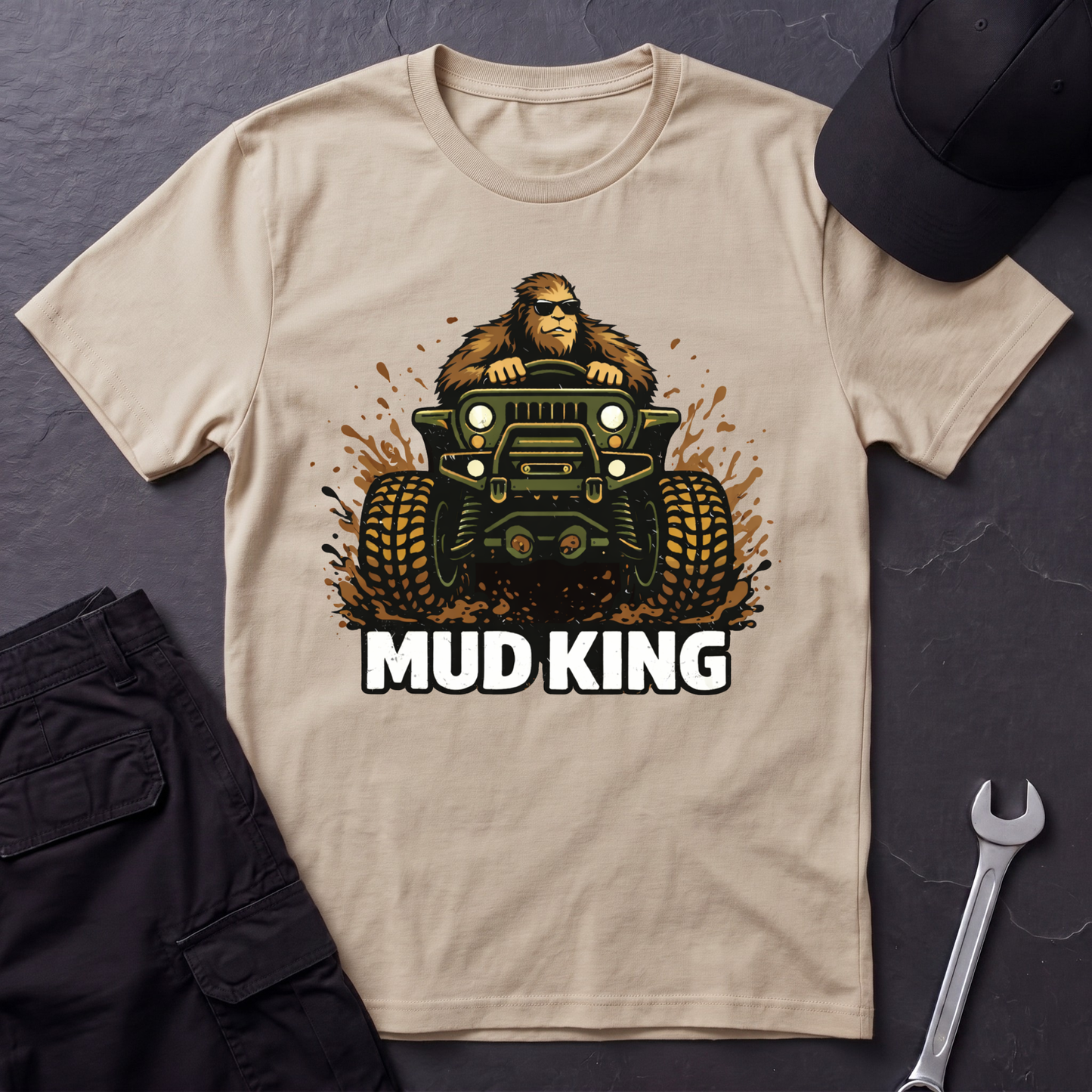 Mud King Bigfoot  T-Shirt