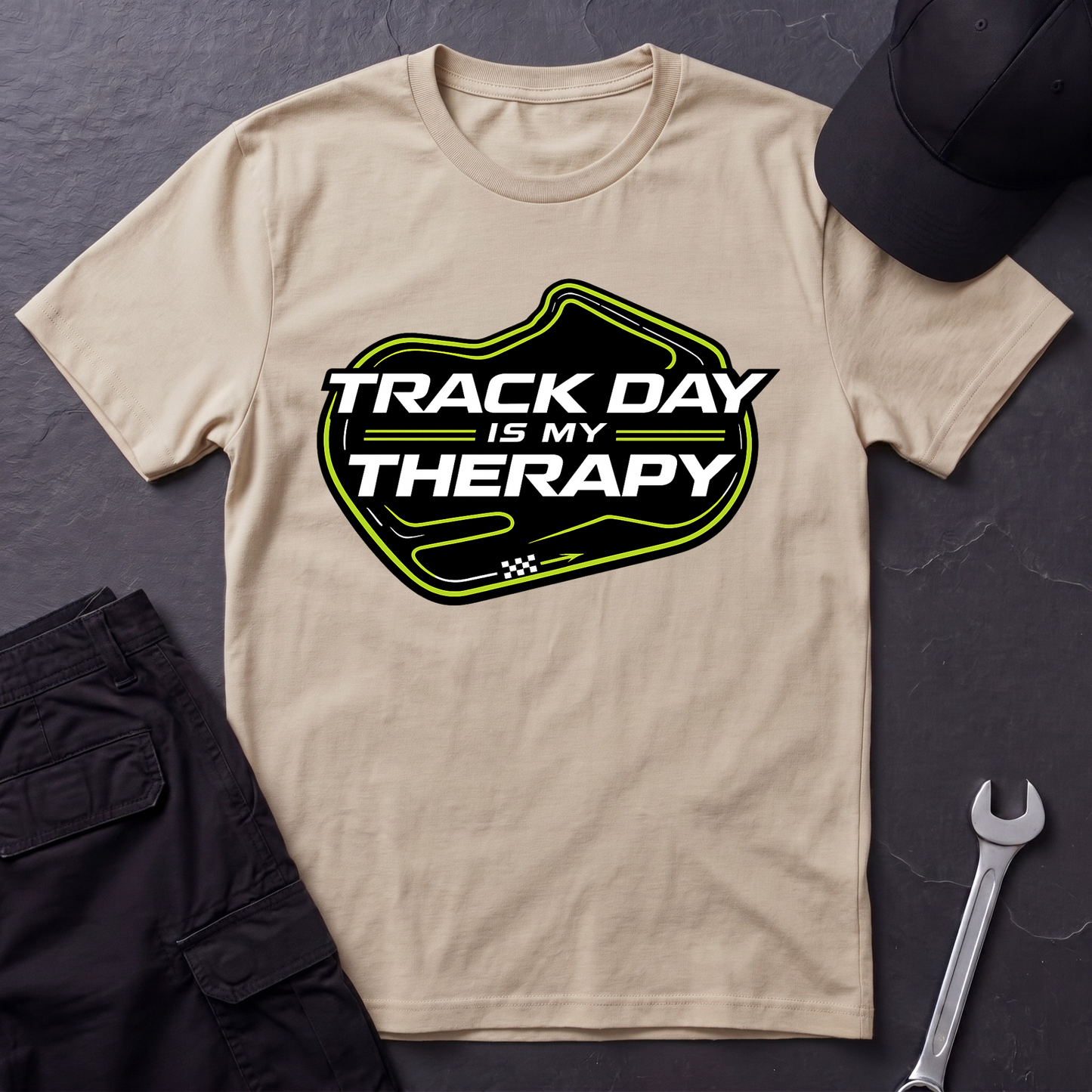 Track Day Therapy  T-Shirt