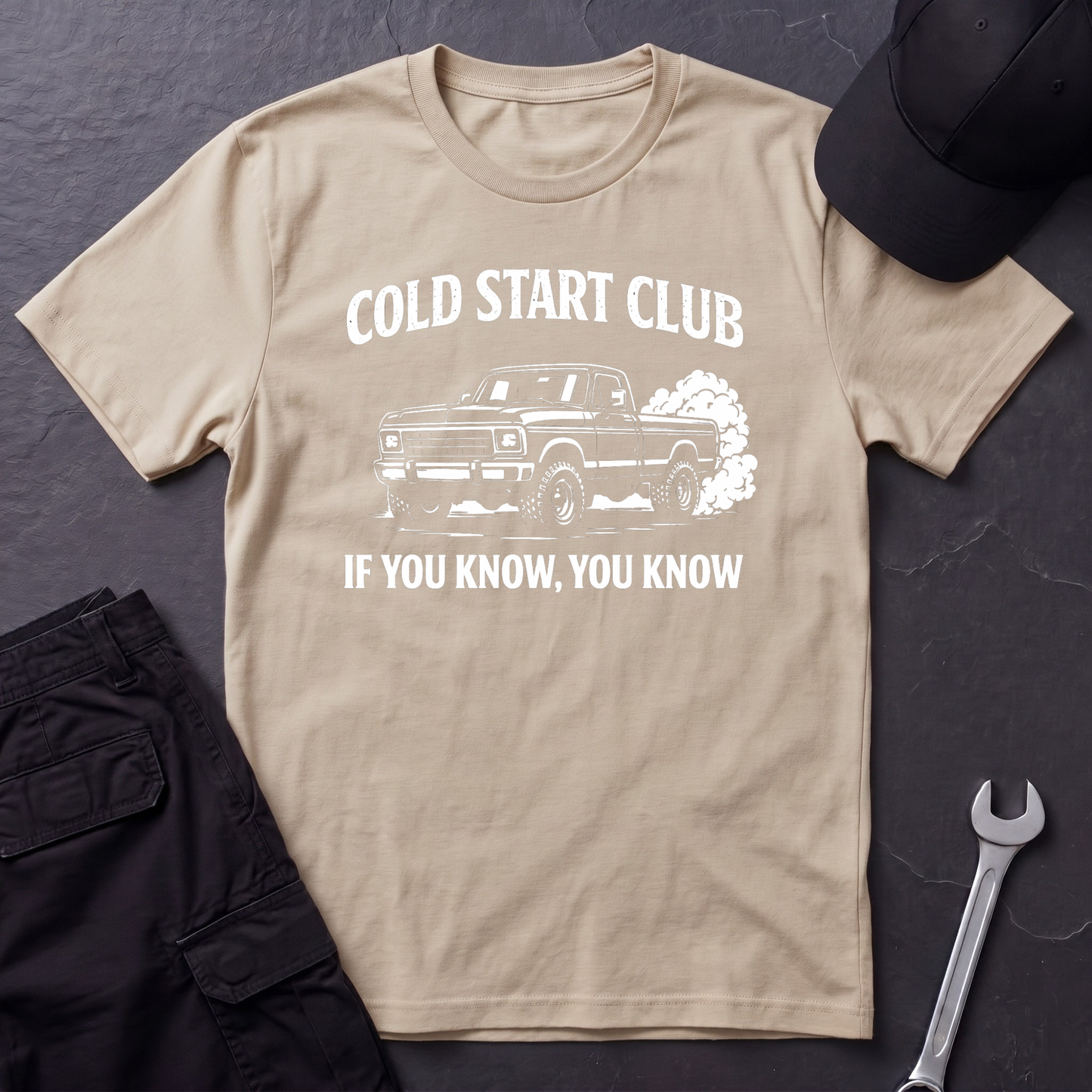 Cold Start Club Truck T-Shirt