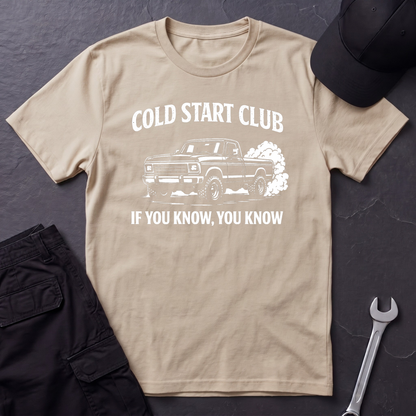 Cold Start Club Truck T-Shirt