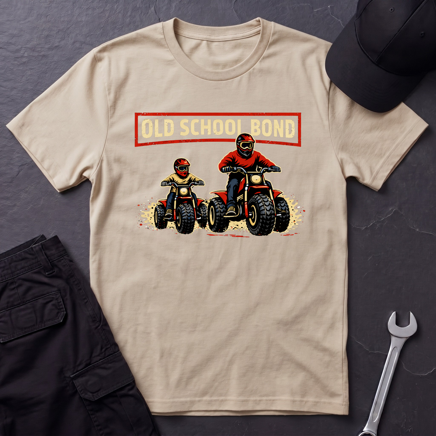 Old School Bond 3-Wheelers T-Shirt