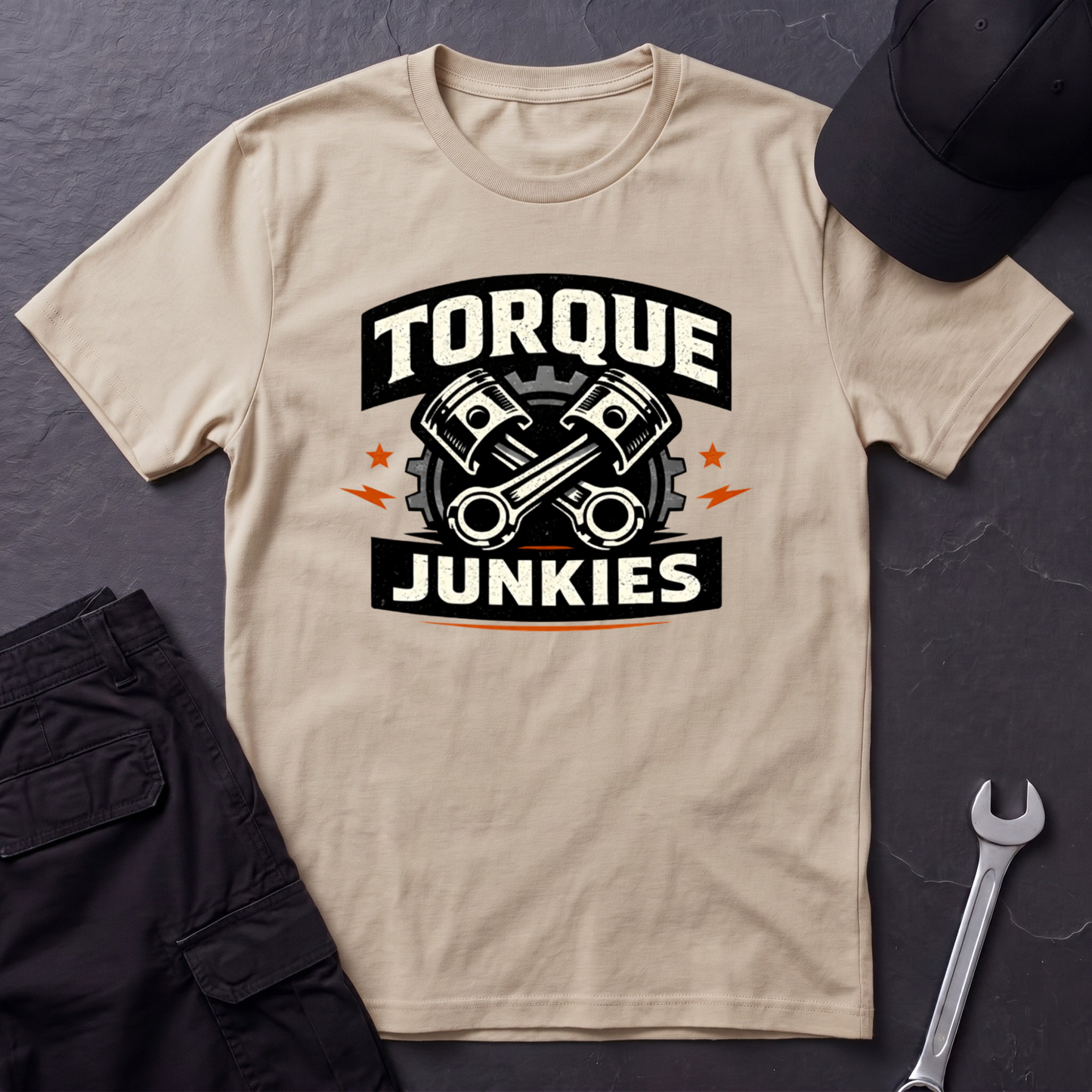 Torque Junkies Pistons  T-Shirt