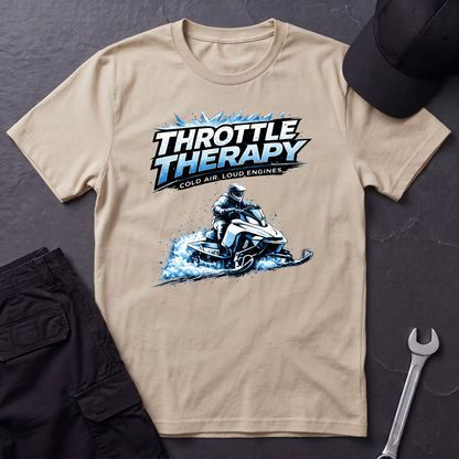 Throttle Therapy Snowmobile  T-Shirt