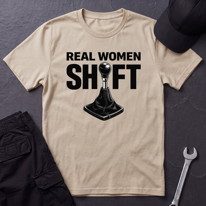 Real Women Shift black  T-Shirt