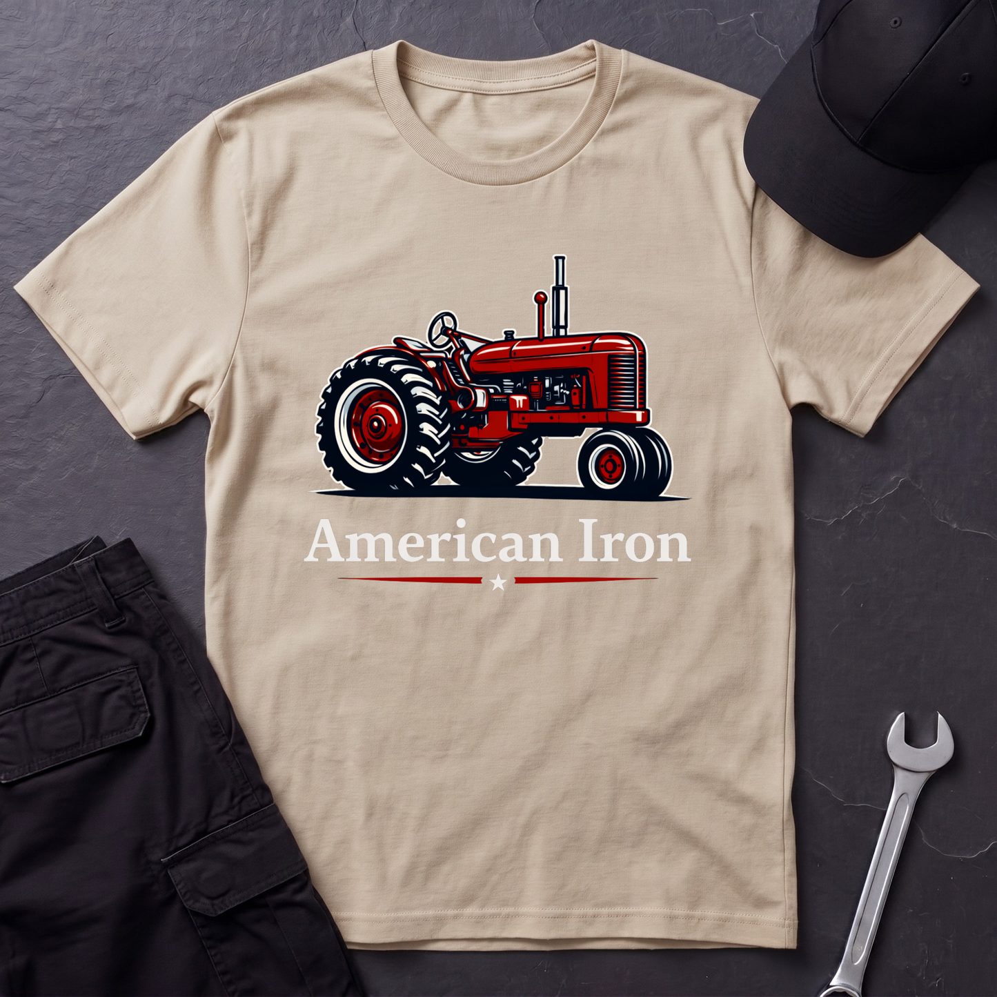 American Iron Tractor T-Shirt