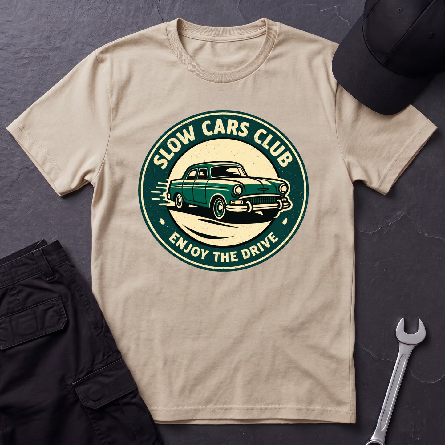 Slow Cars Club  T-Shirt