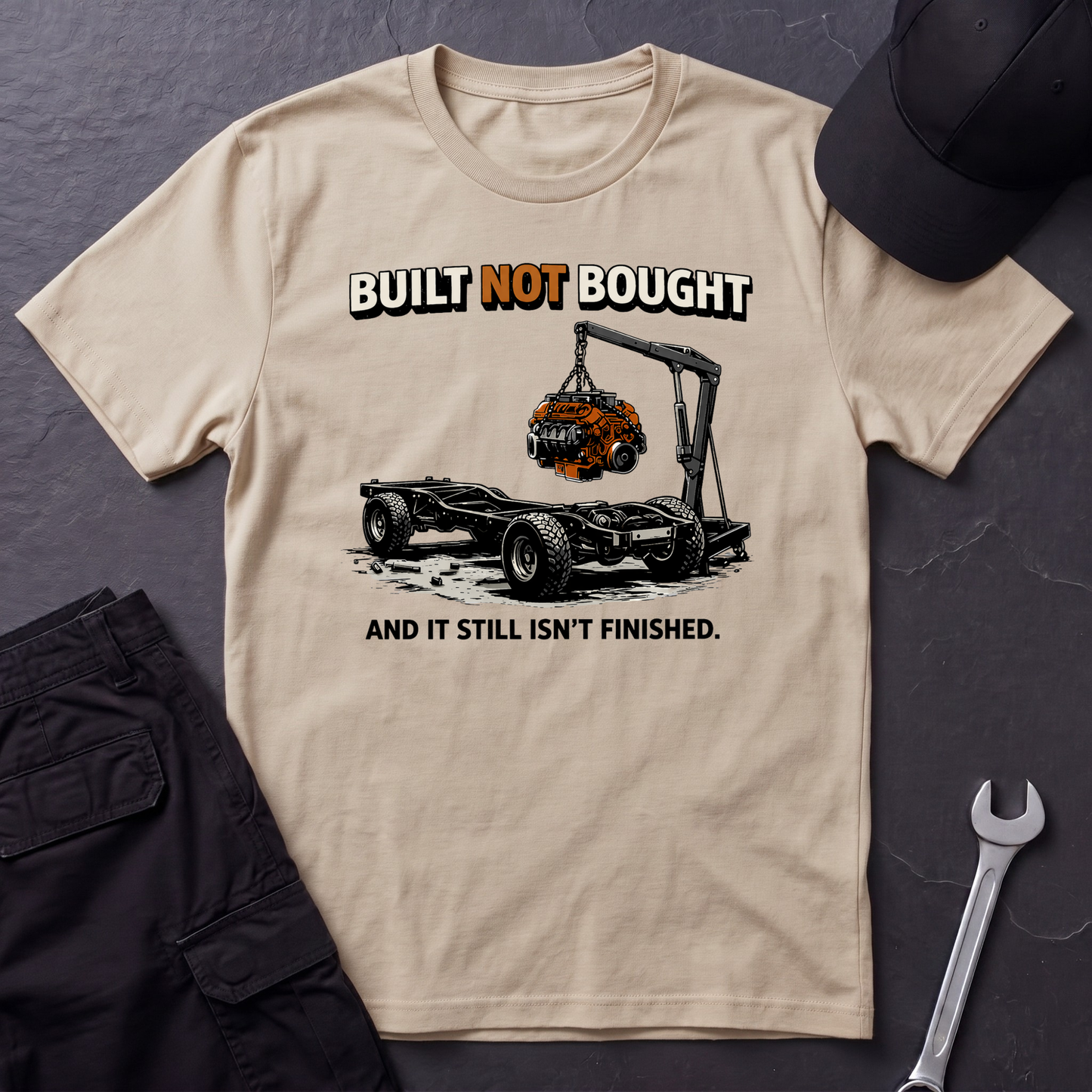 Still Not Finished dark T-Shirt
