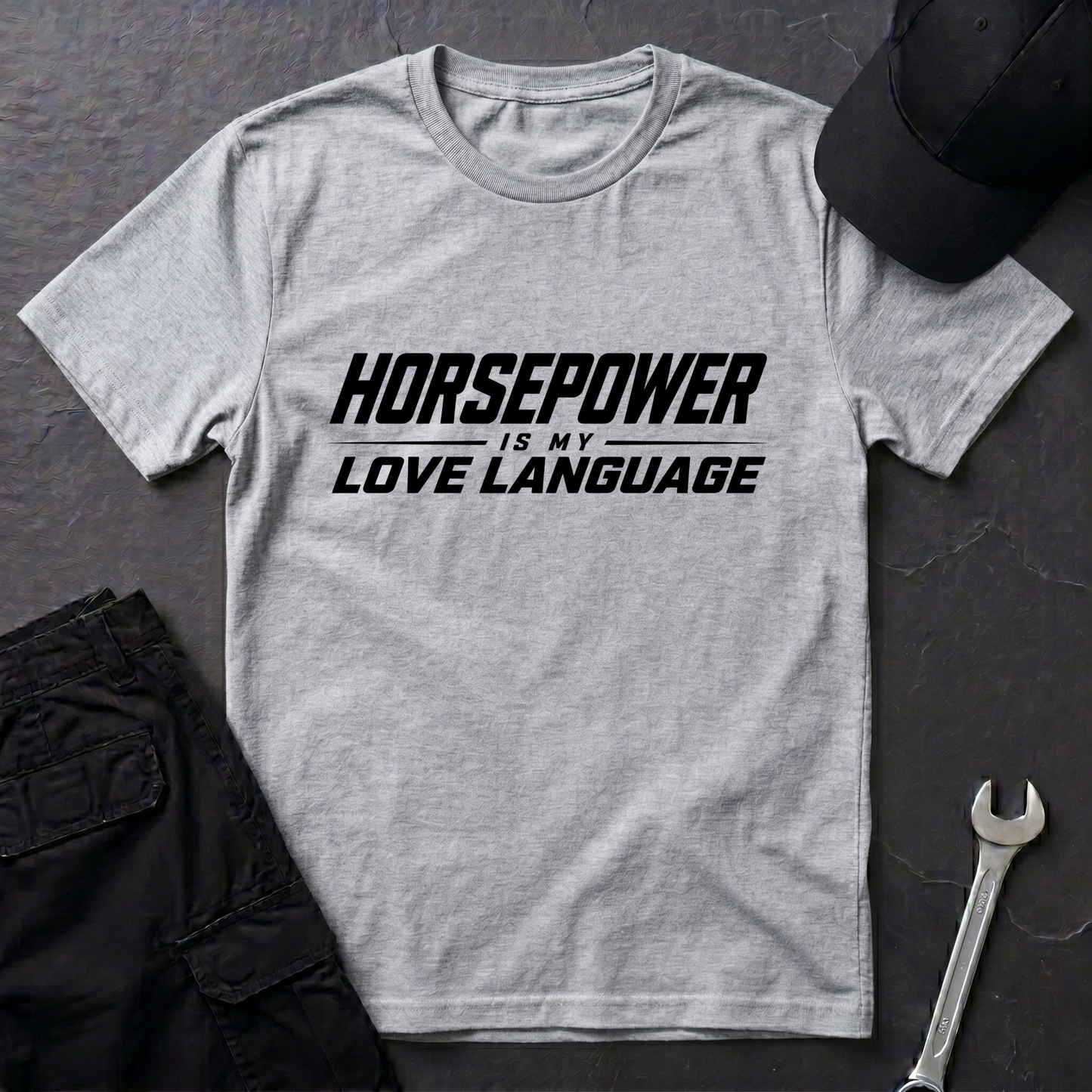 Horsepower Is My Love Language  T-Shirt