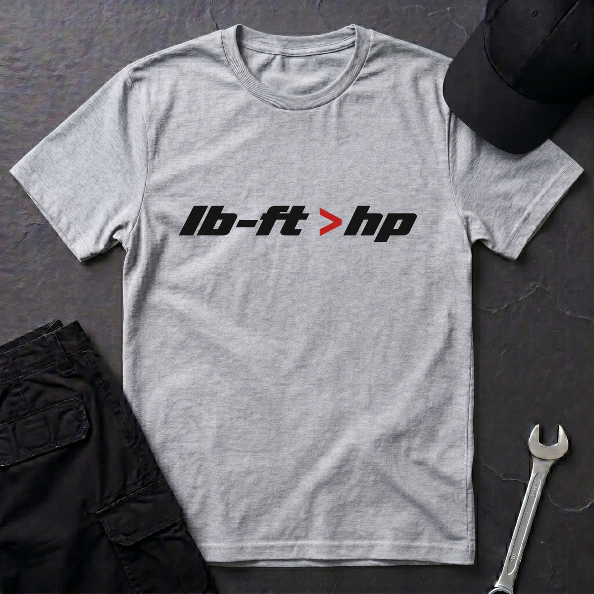 lb-ft > hp   T-Shirt