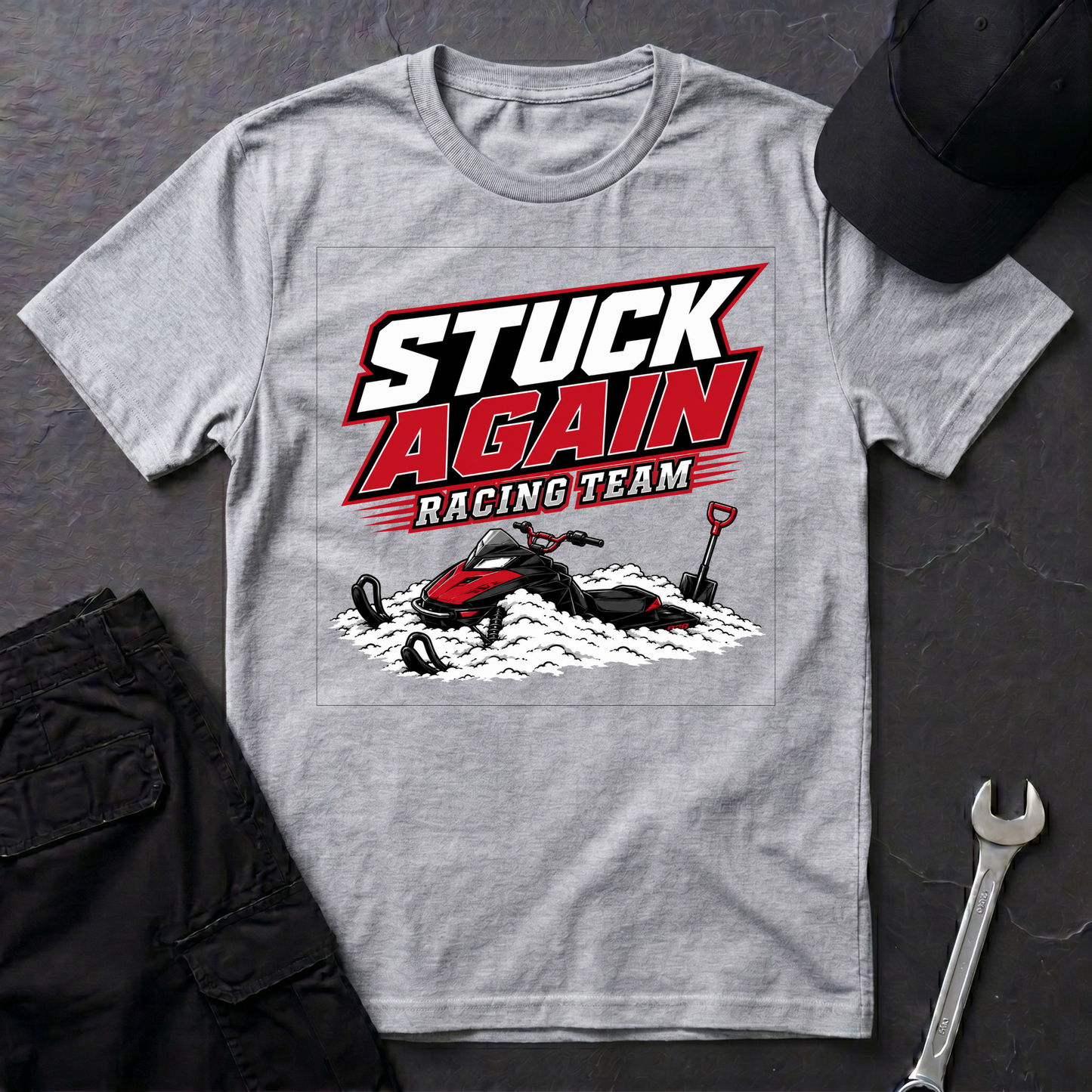 Stuck Again Racing Team  T-Shirt