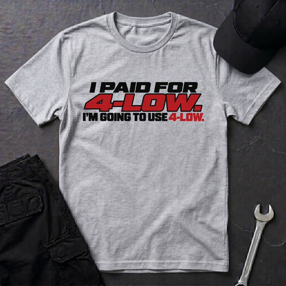 Paid For 4-Low  T-Shirt