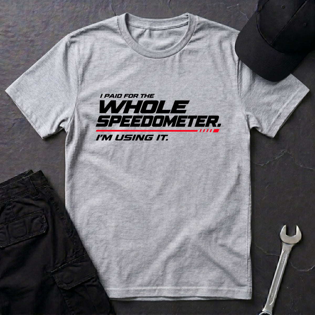 Whole Speedometer   T-Shirt