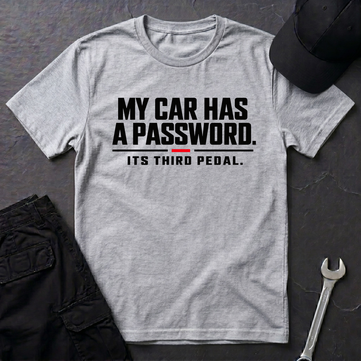 Car Has Password   T-Shirt