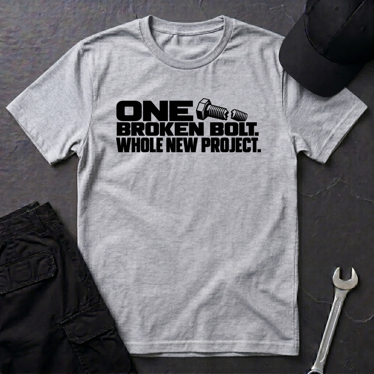 One Broken Bolt  T-Shirt