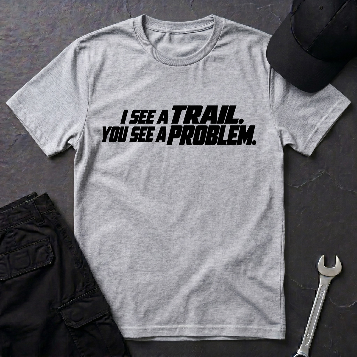 I See A Trail.  T-Shirt