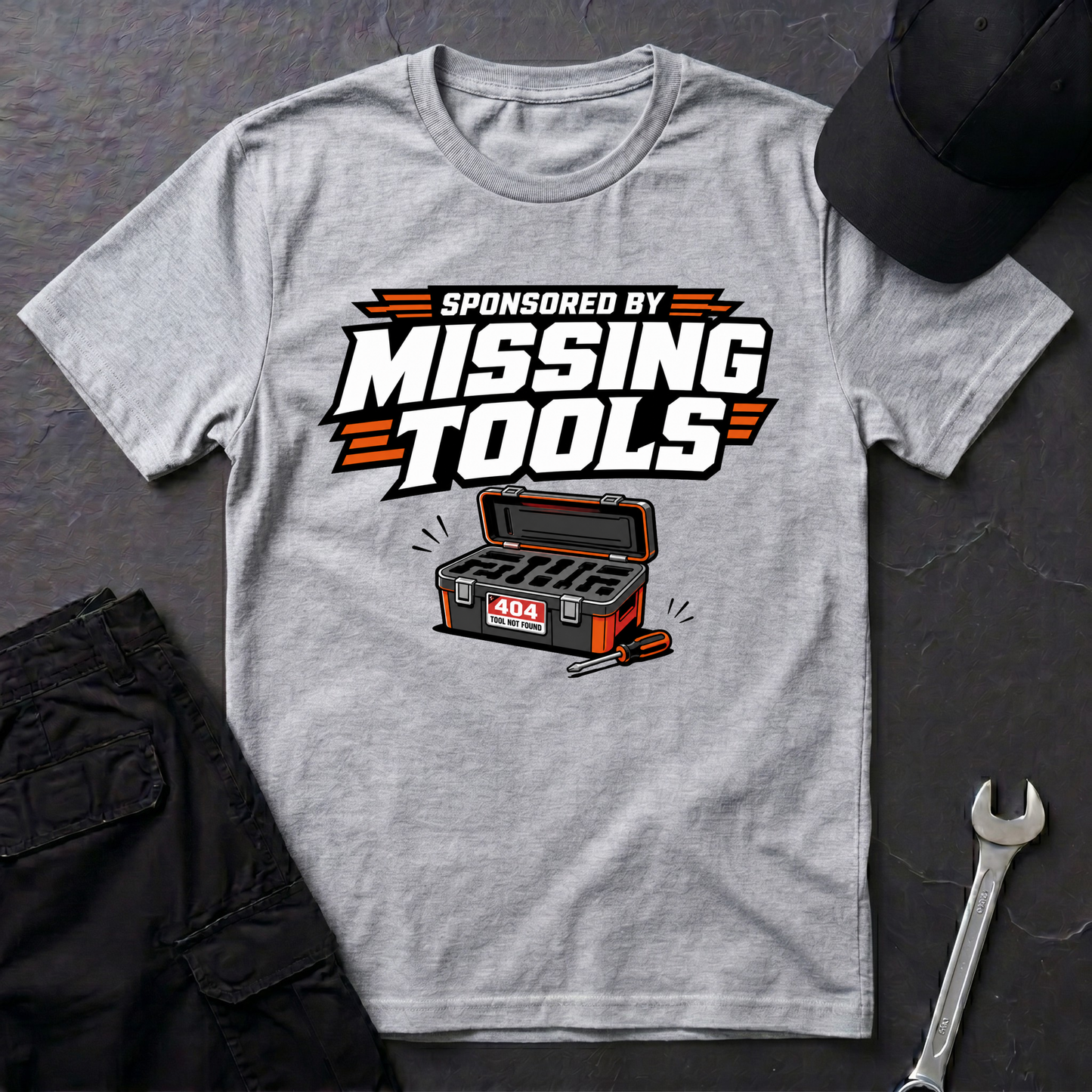 Sponsored By Missing Tools  T-Shirt
